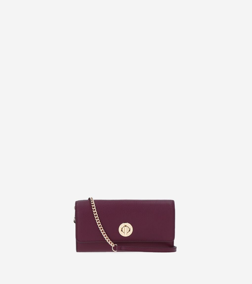 ターンロック ウォレット チェーン付き womens.