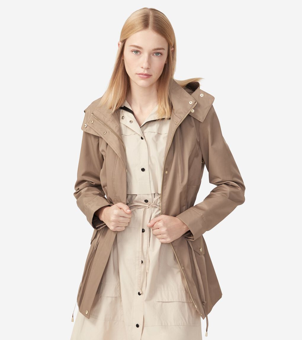 ショート レイン ジャケット womens.