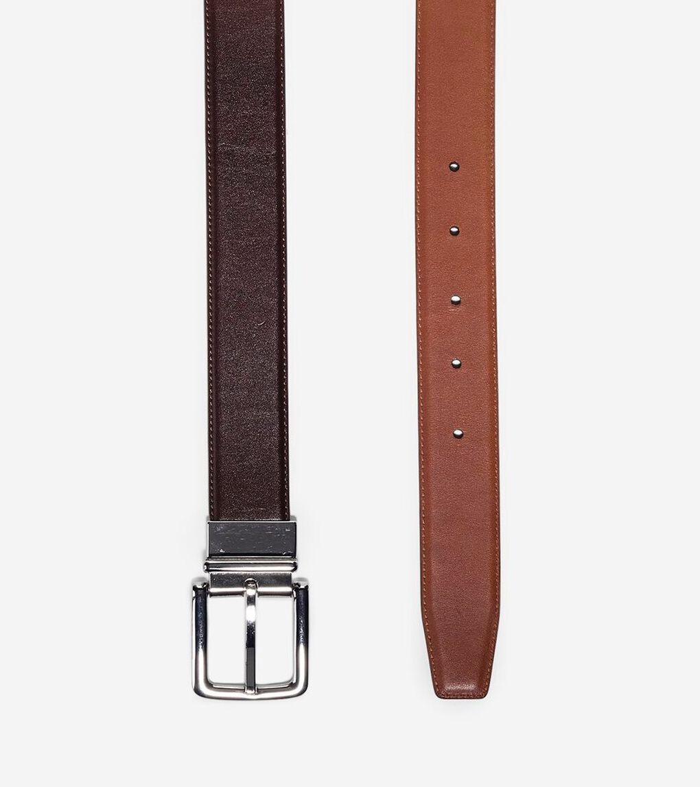 32mm リバーシブル ベジレザー ベルト mens.