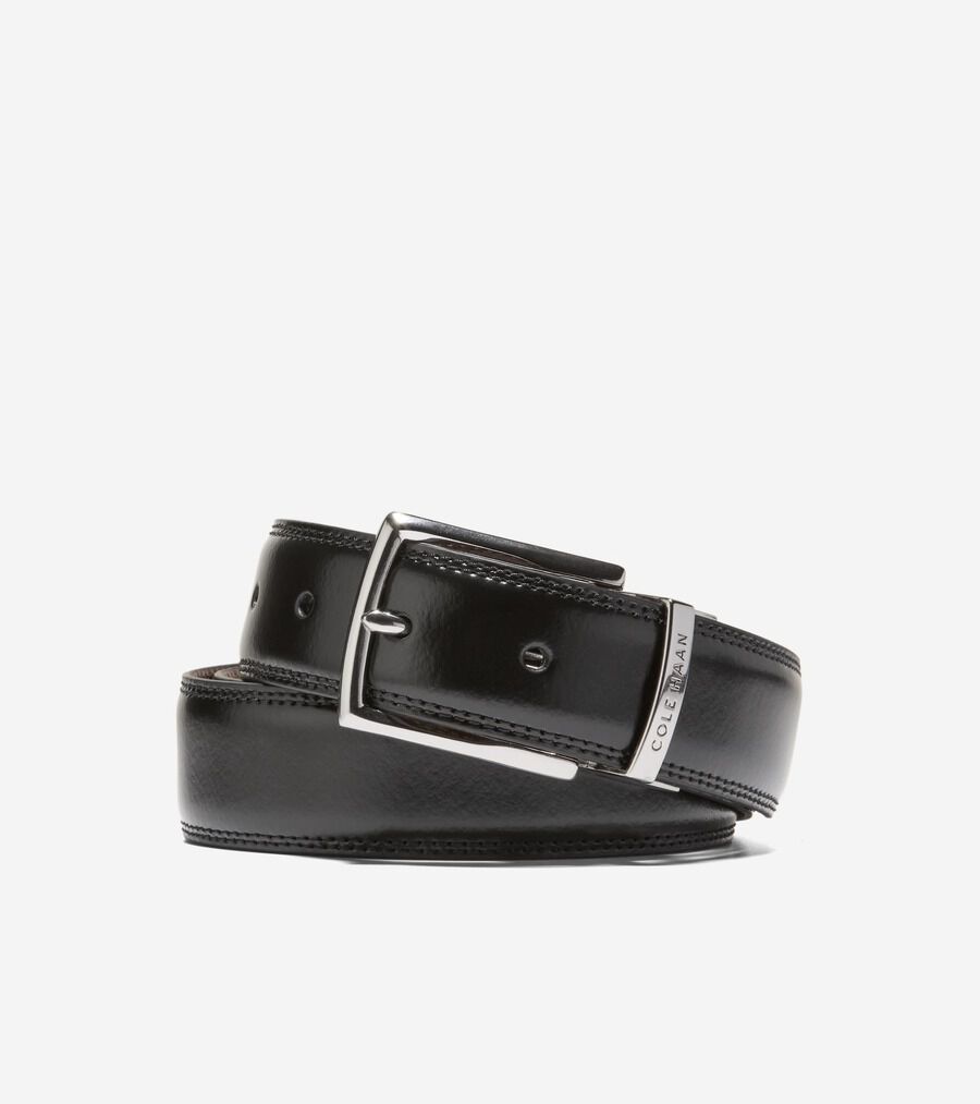 【未使用】コールハーン ベルト ビジネス カジュアル ブラウン 茶 レザー ドレス ベルト mens 14400 | COLE_HAAN