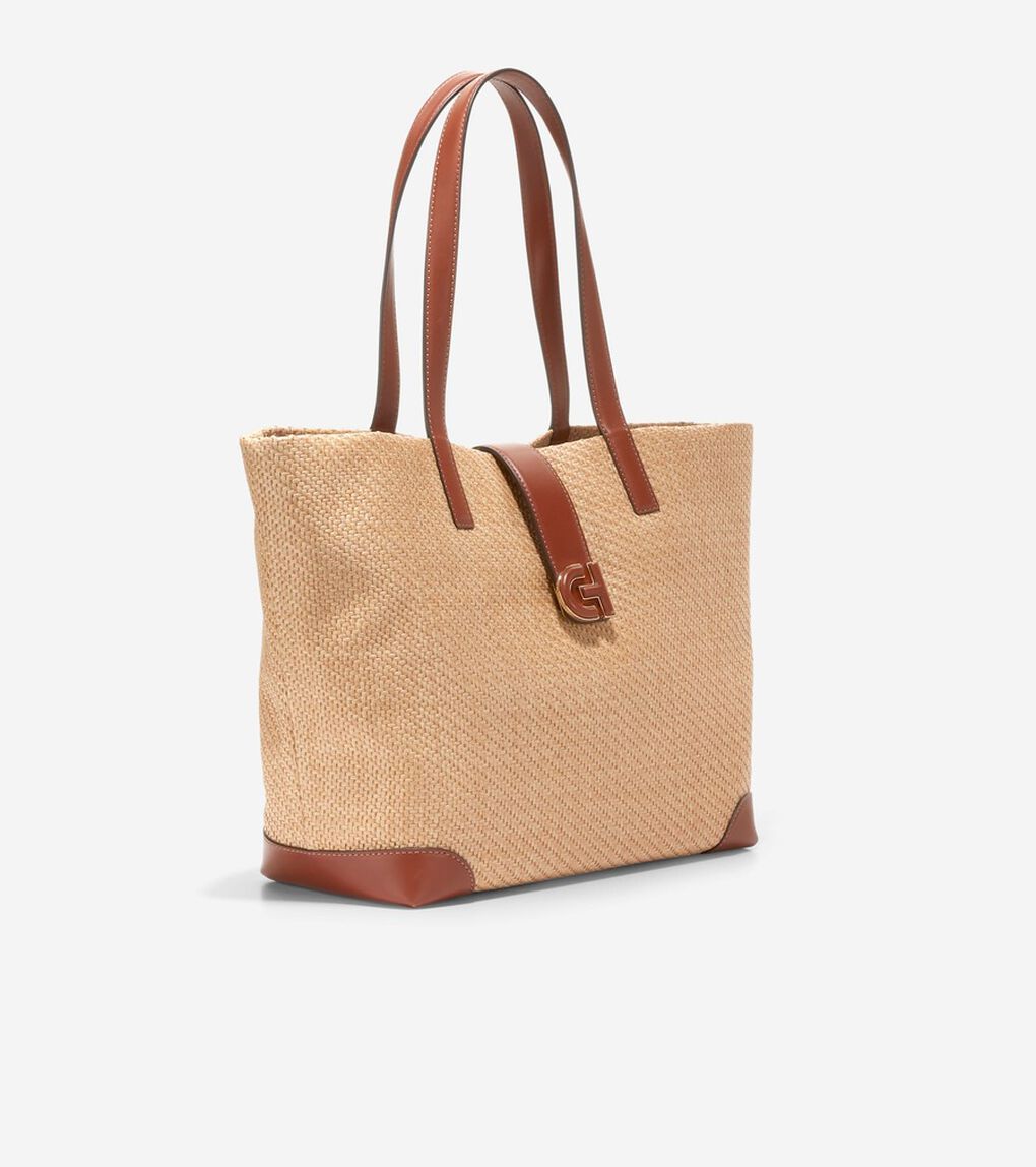 クラッシック ストロー トート womens.