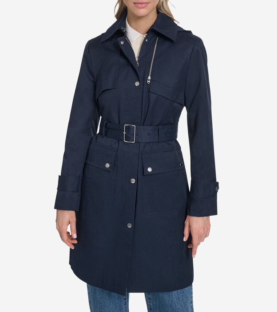 ベルト トレンチコート womens 50000 | COLE_HAAN