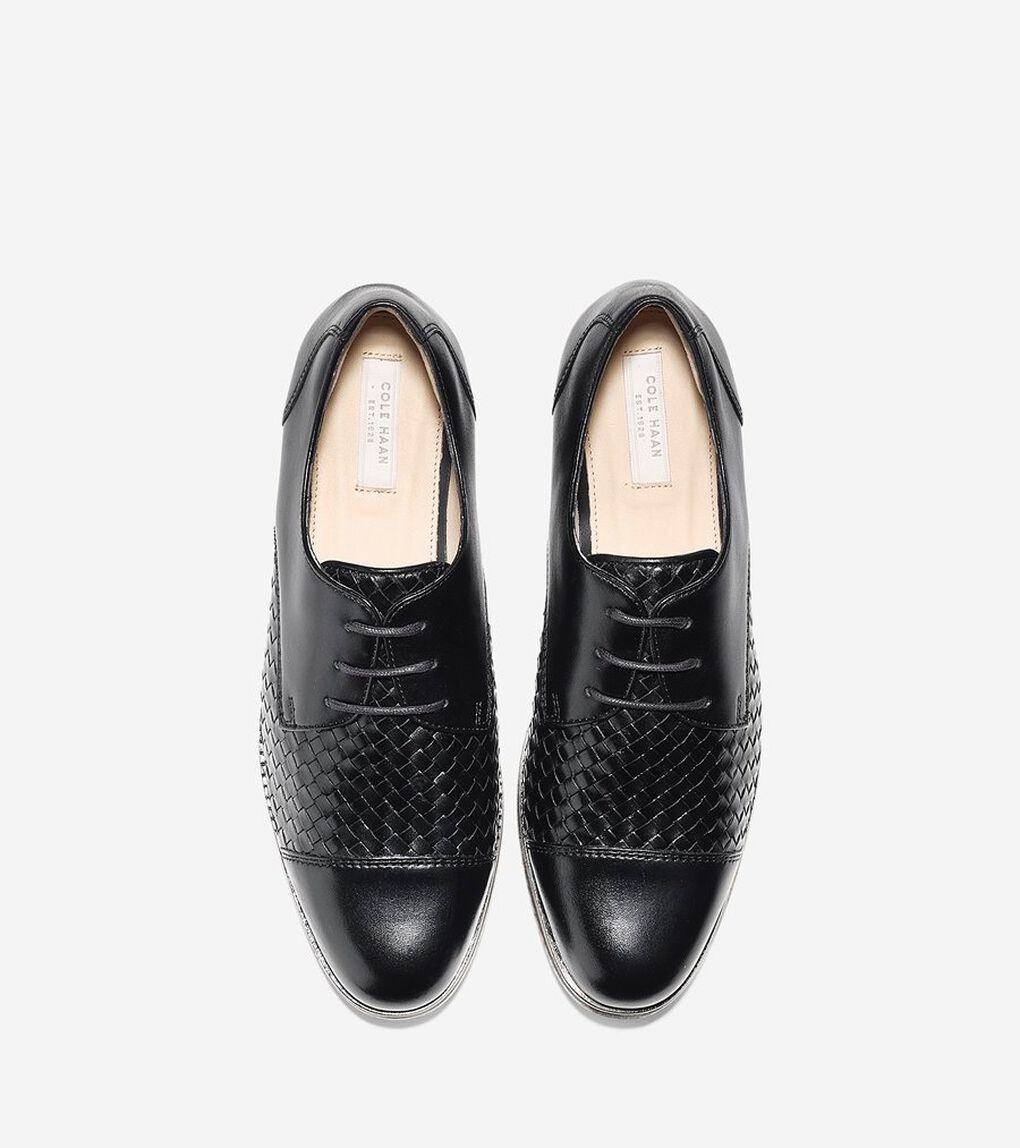 ジャガー グランド ウィーブ オックスフォード womens. 0.0 | COLE_HAAN