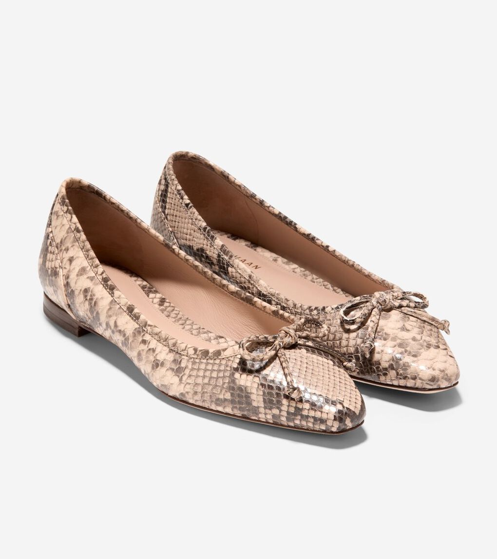 クリア バレエ フラット womens.