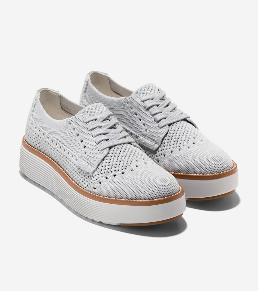 グランド シティモーション スティッチライト オックスフォード womens