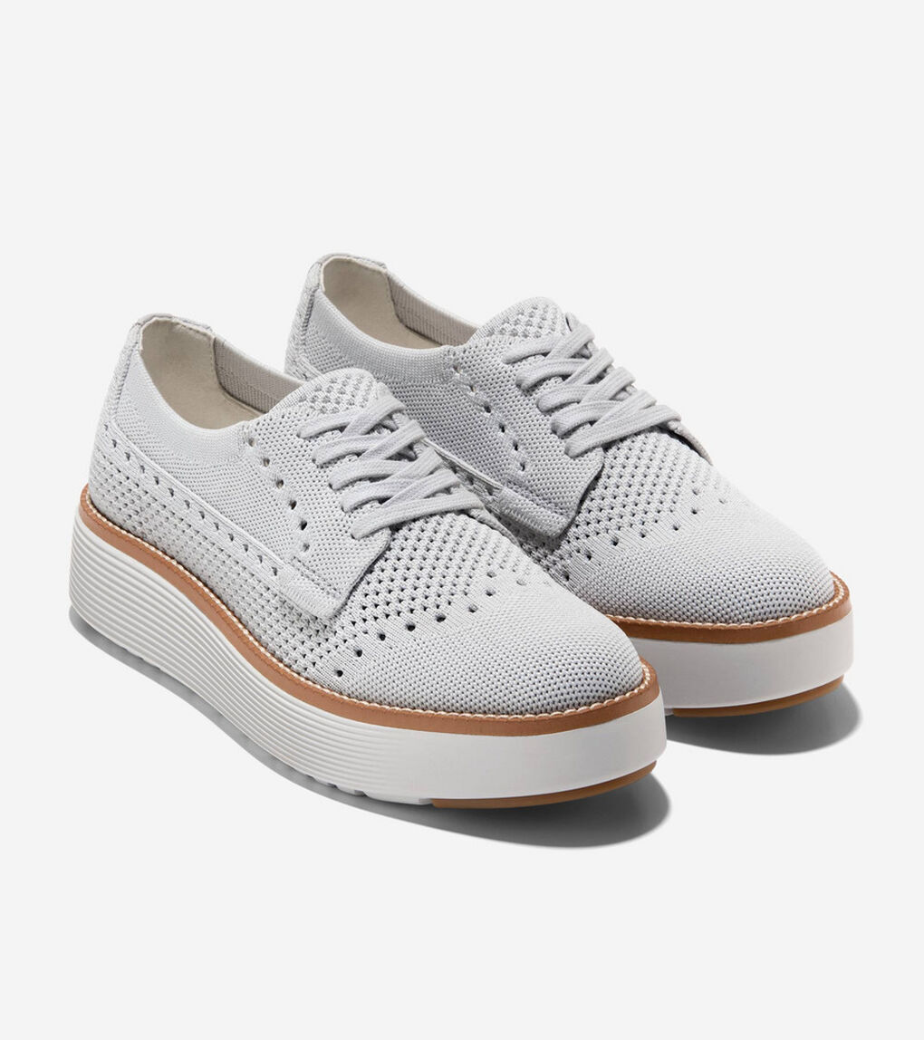 グランド シティモーション スティッチライト オックスフォード womens.