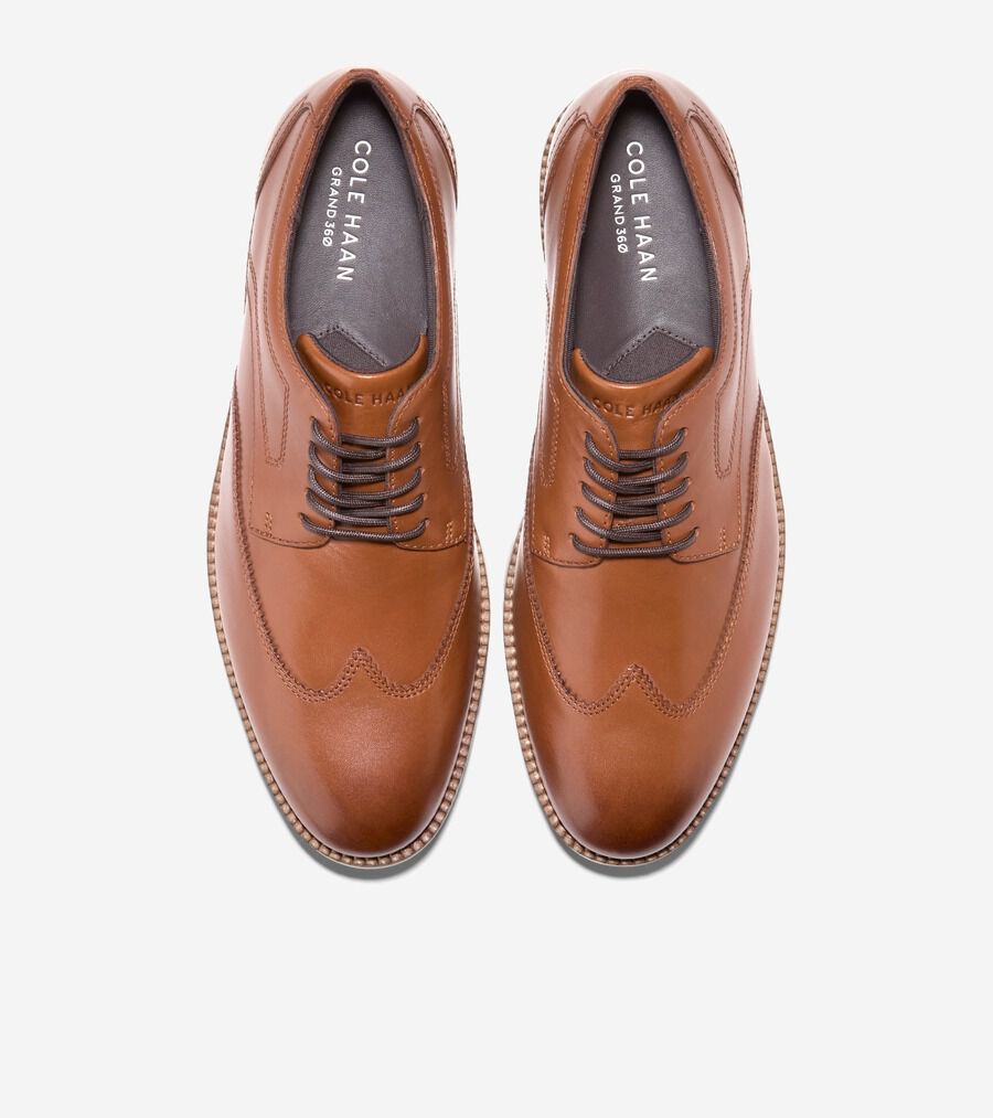 フレックスグランド360 ウィングチップ オックスフォード mens. 34000 | COLE_HAAN