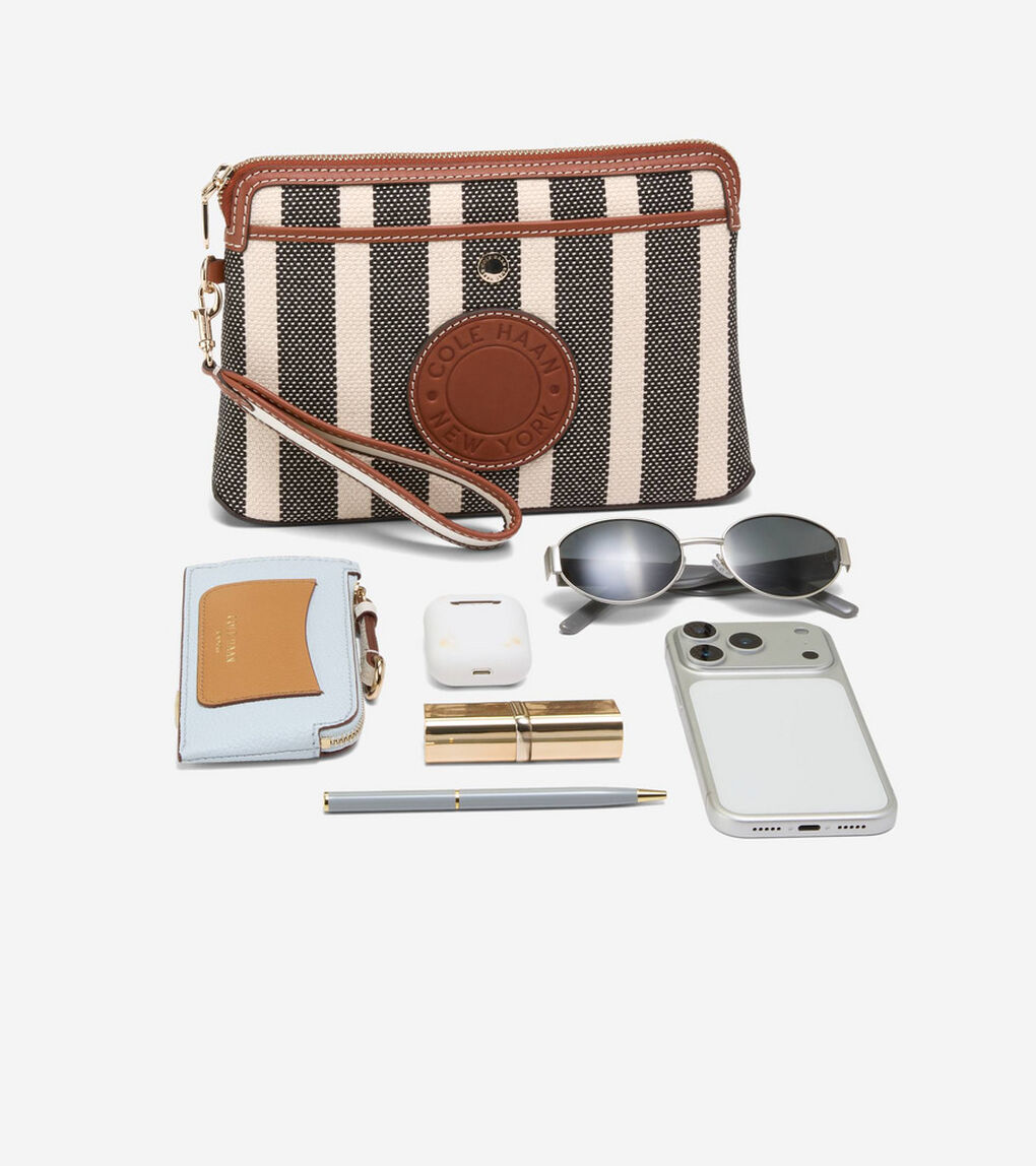 アマガンセット キャンバス ポーチ womens