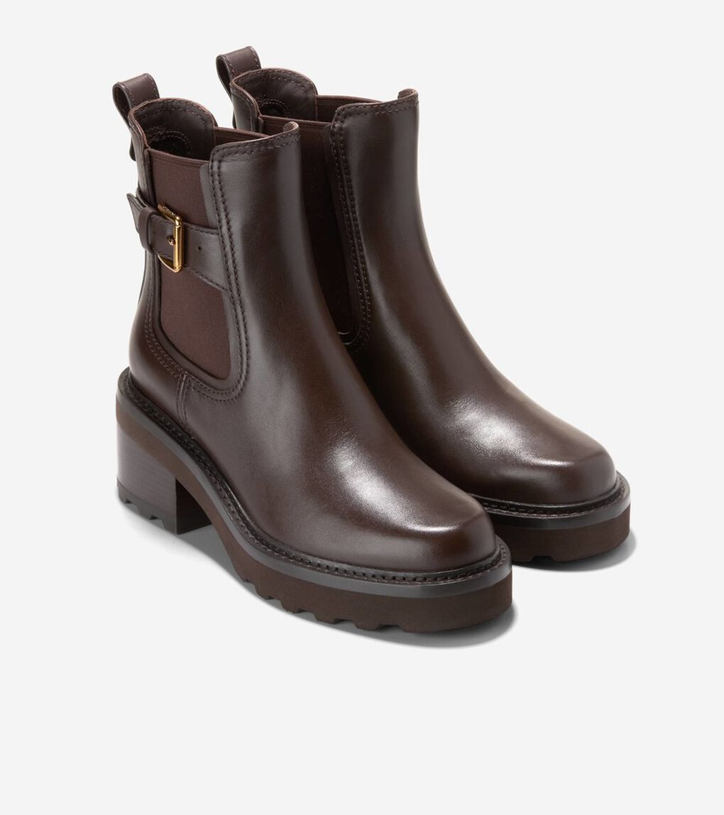 シブリー ウォータープルーフ ラグ バックル ブーティー womens