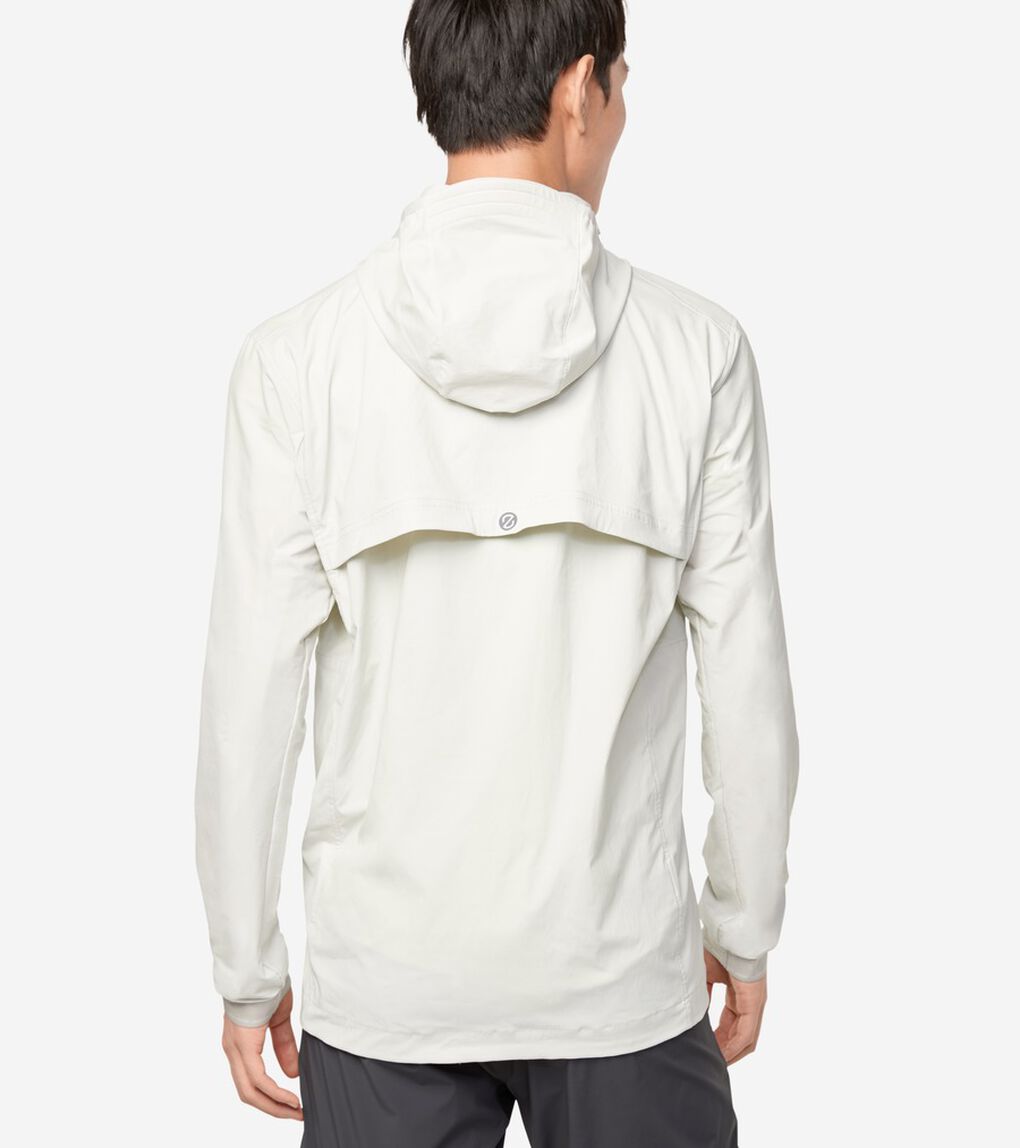 ゼログランド パッカブル ランニング ジャケット mens.
