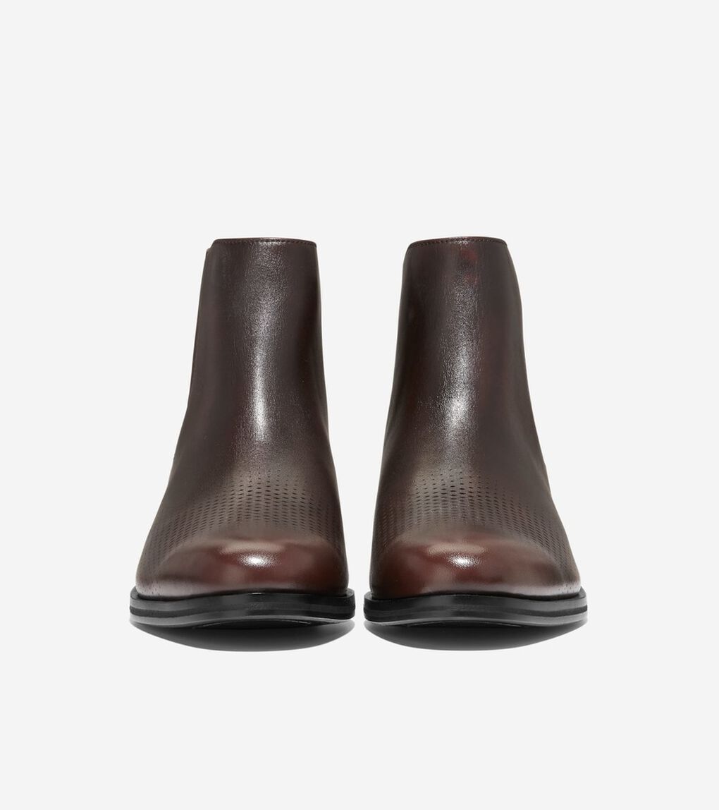 ワシントングランド レーザーチェルシーブーツ mens.