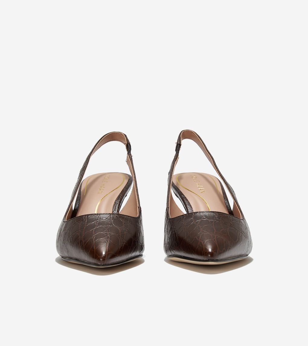 ヴァンダム スリング バック パンプ 65mm womens.