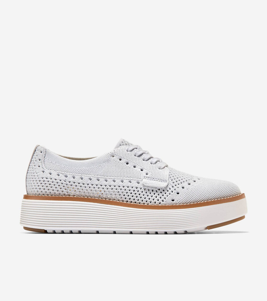 グランド シティモーション スティッチライト オックスフォード womens.