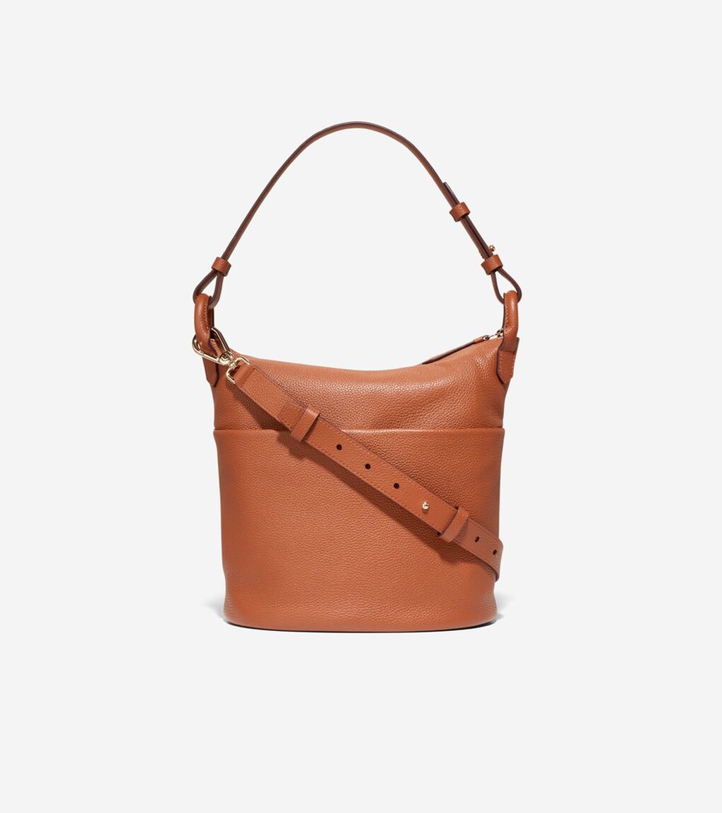 エッセンシャル ソフト バケット バッグ womens.