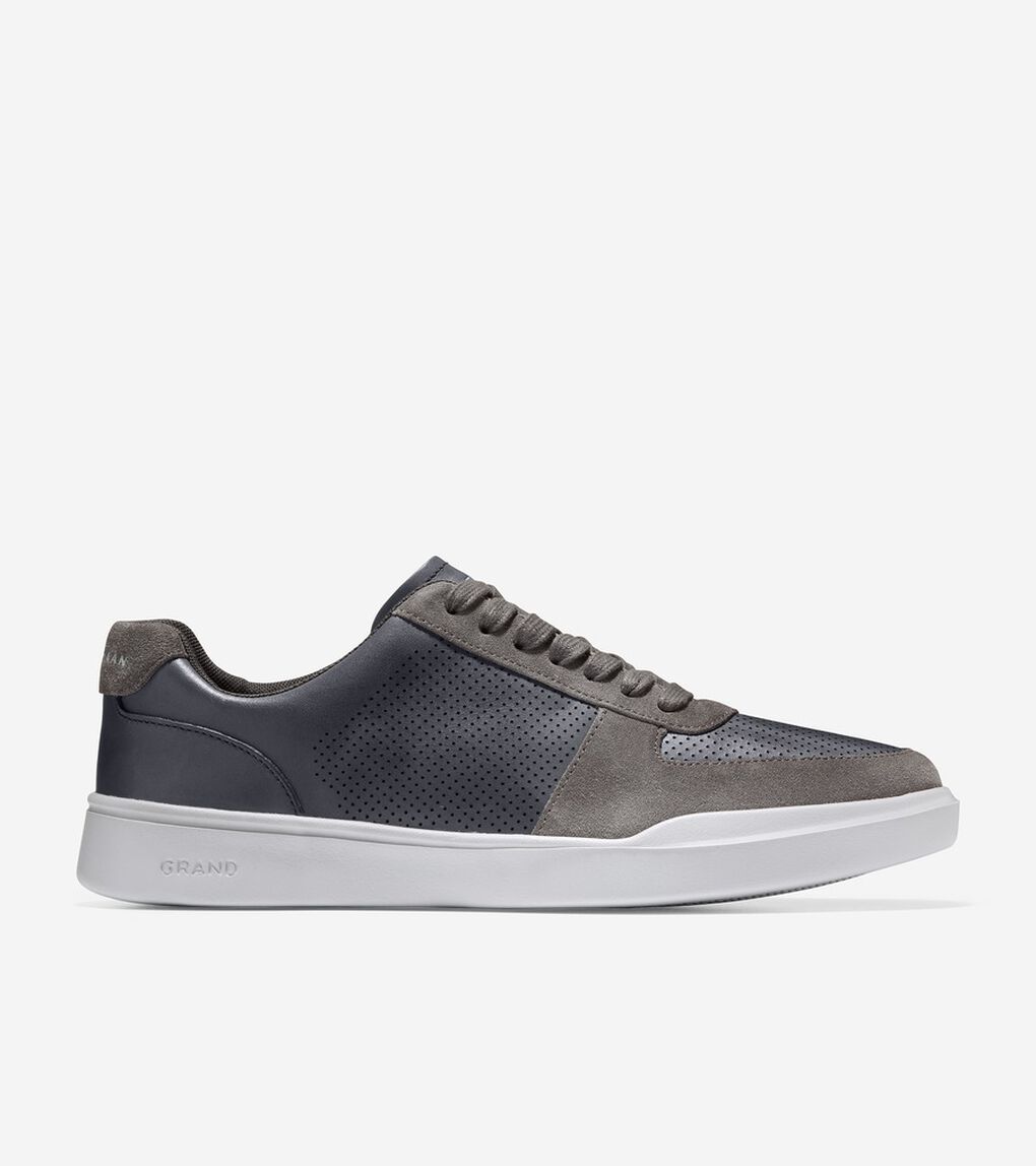 グランド クロスコート モダン パーフォレーション スニーカー mens.