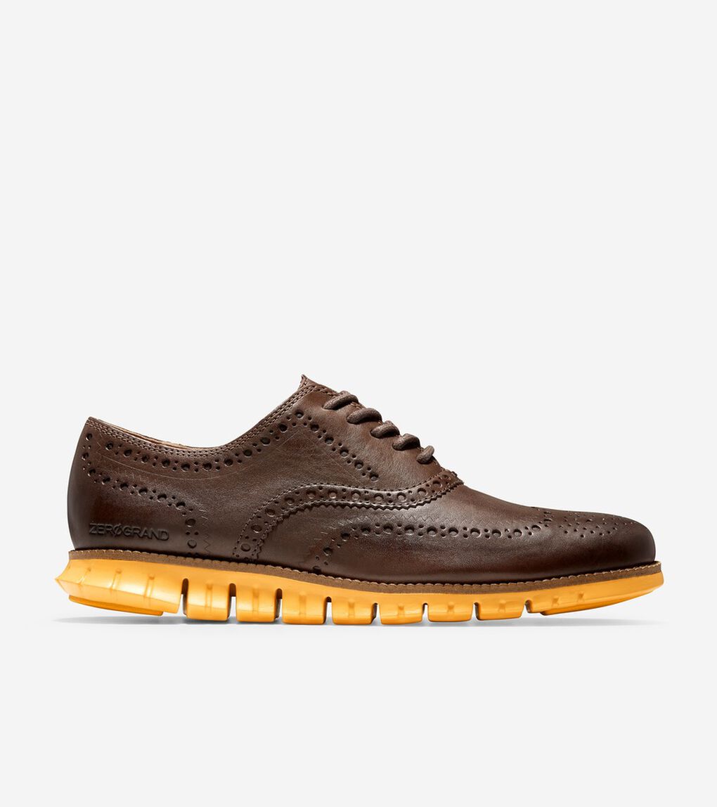 ゼログランド ウィングチップ オックスフォード mens.