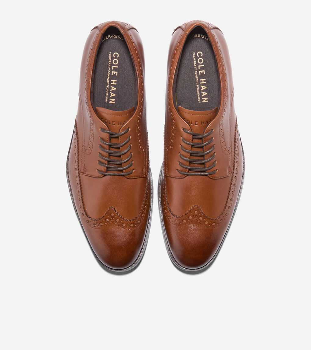 ハーモン グランド ウィングチップ オックスフォード mens.