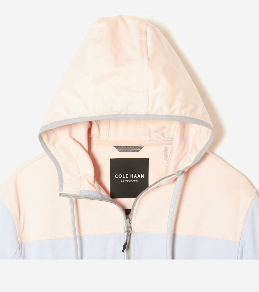 ゼログランド カラーブロック フーディー womens. 0.0 | COLE_HAAN