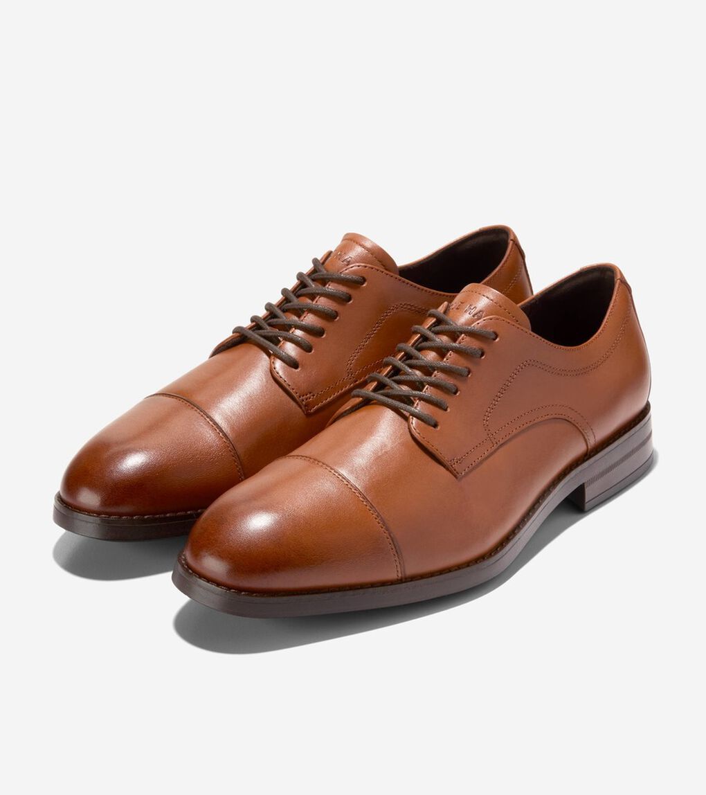 ハーモン グランド キャップトゥオックスフォード mens.