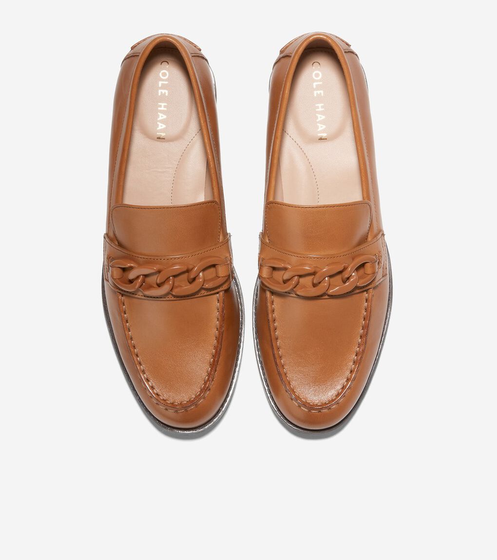 スタッシ チェーン ローファー womens.