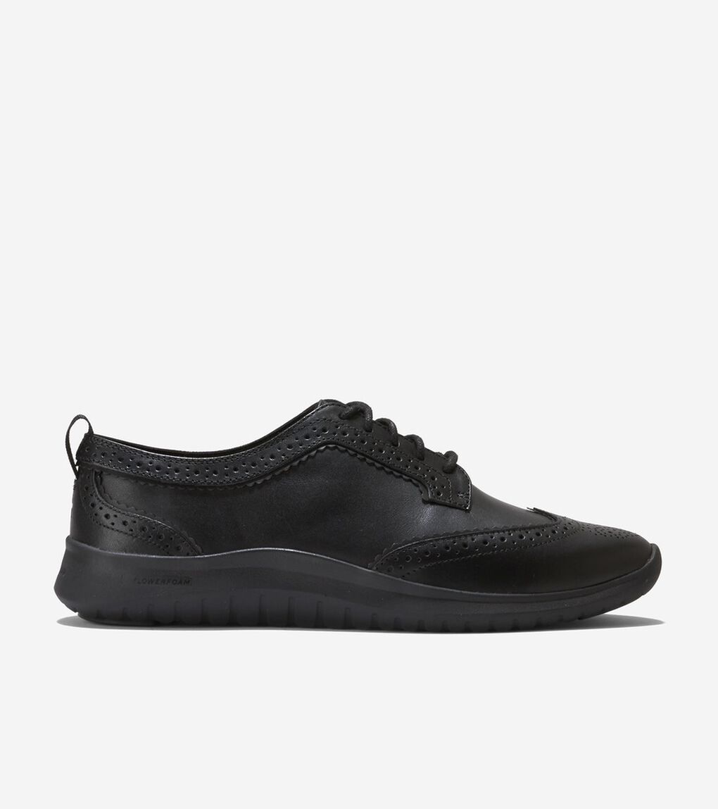 ゼログランド メリット ウィングチップ オックスフォード womens.