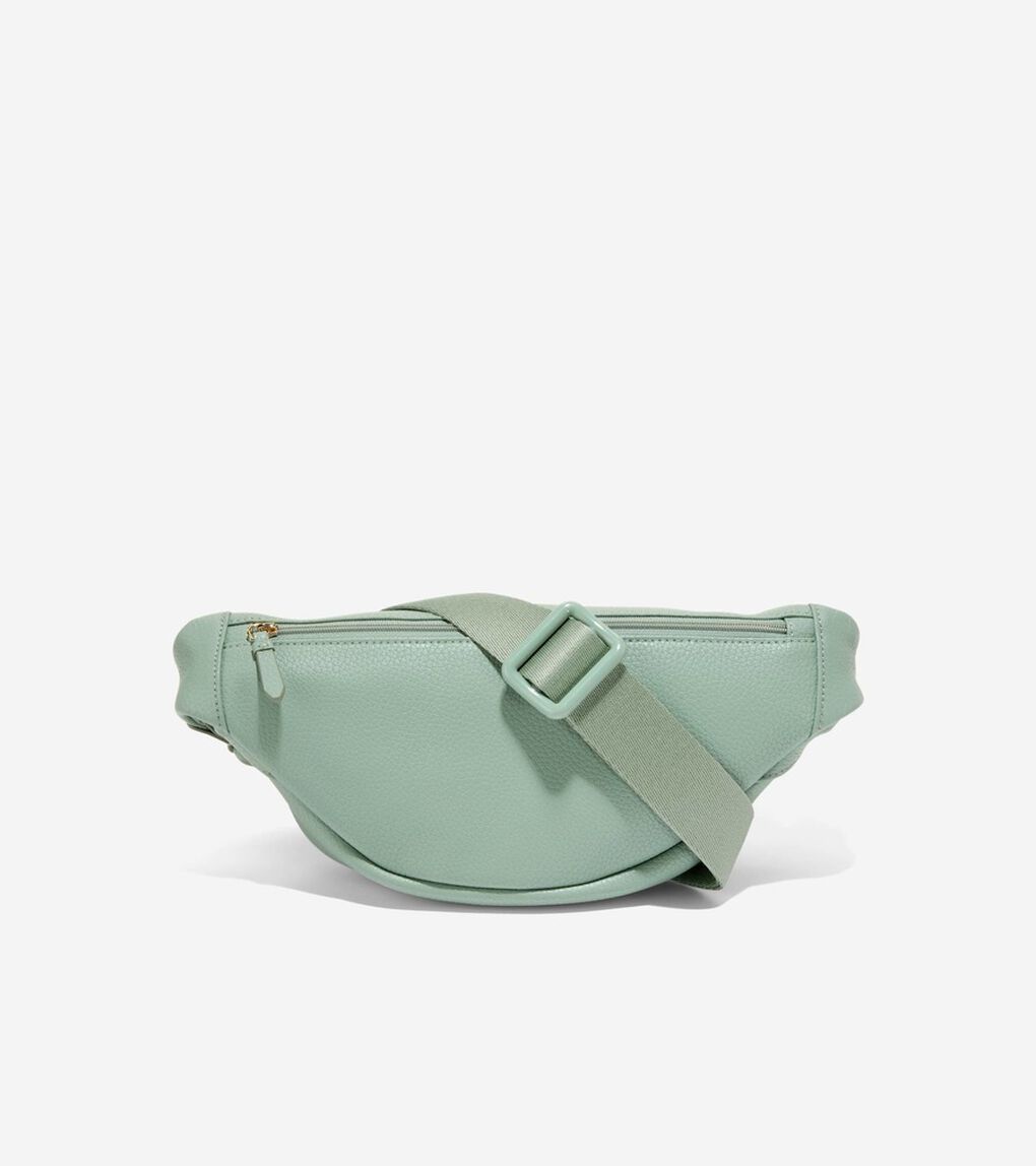 マッケンナ レザー ベルト バッグ womens.