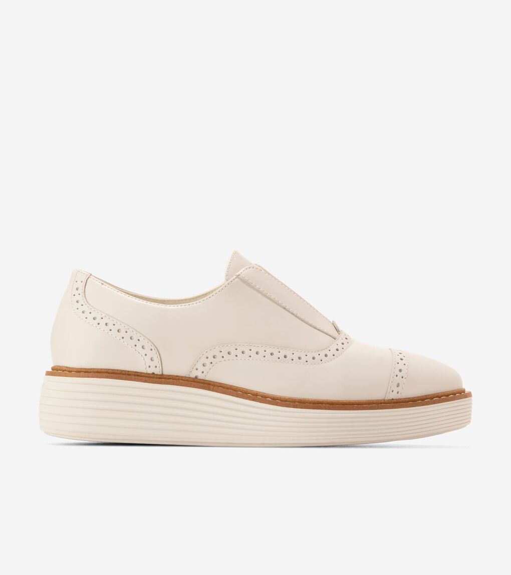 オリジナルグランド プラットフォーム レースレス オックスフォード womens