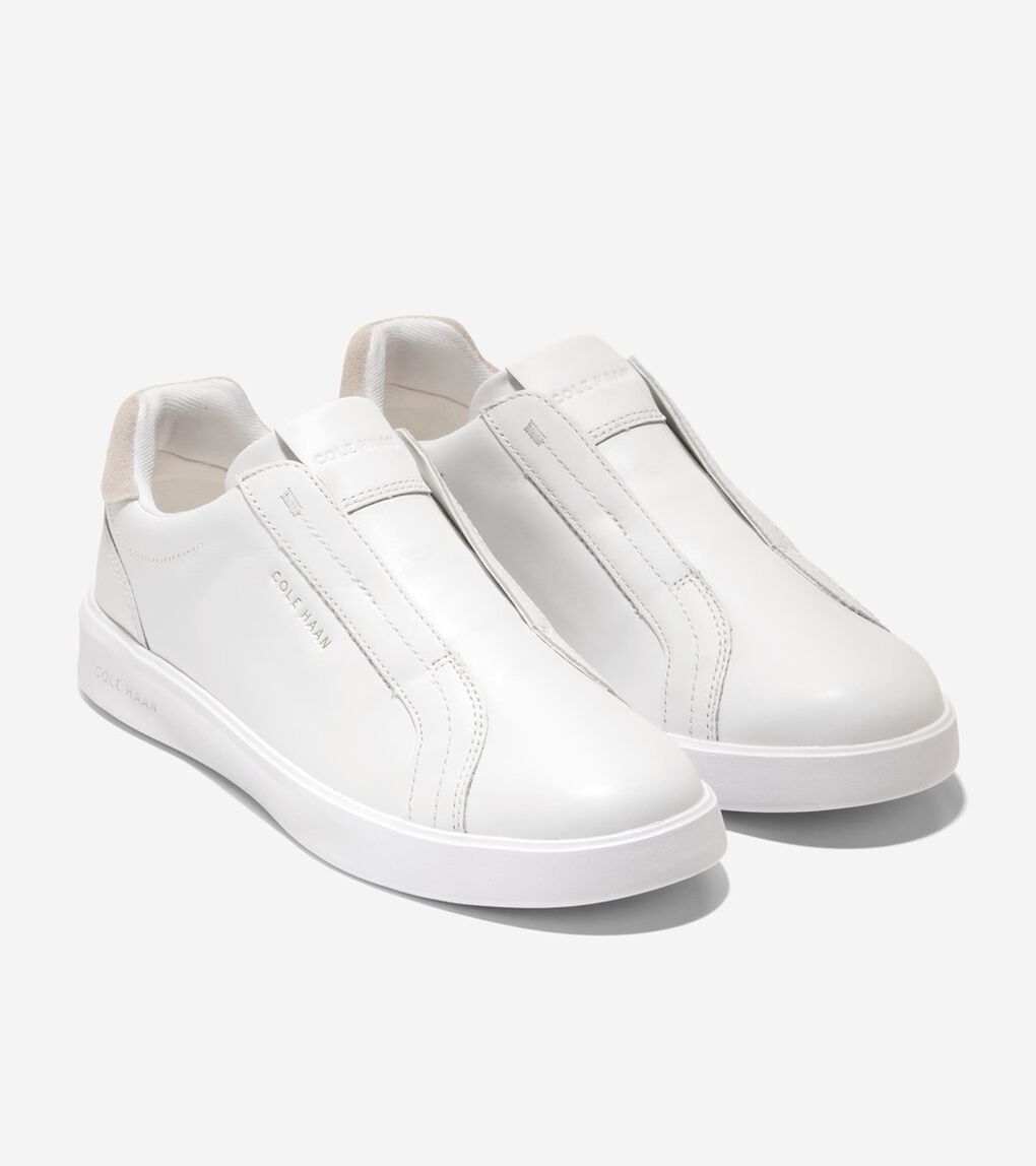 グランド クロスコート リュクス スリッポンスニーカー womens.