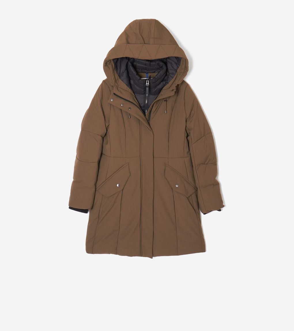 ウォーターレジスタント ストレッチ ツイルパーカ womens.