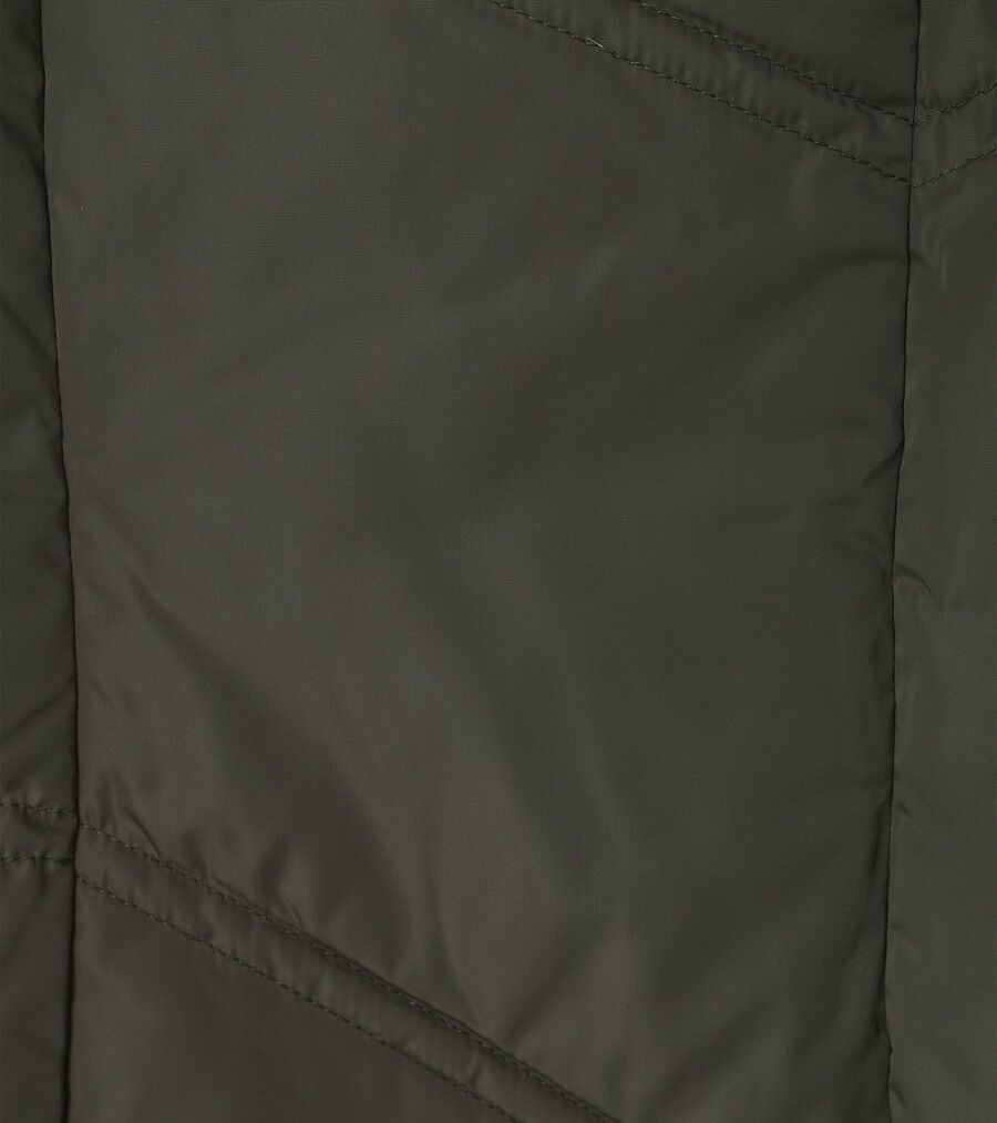 タフタ ダウン ジャケット ウィズ イグザジャレイティド フード womens