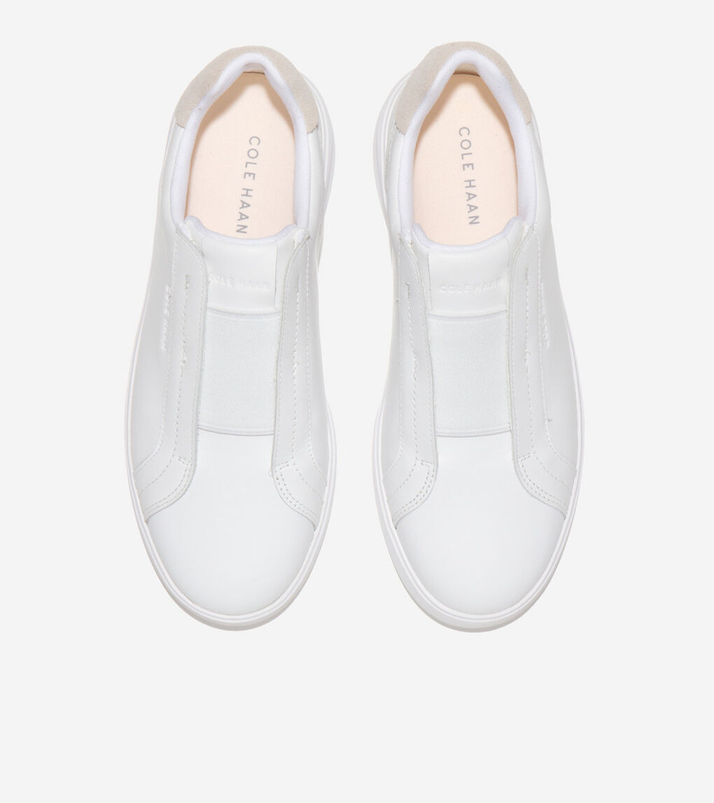 グランド クロスコート リュクス スリッポンスニーカー womens.