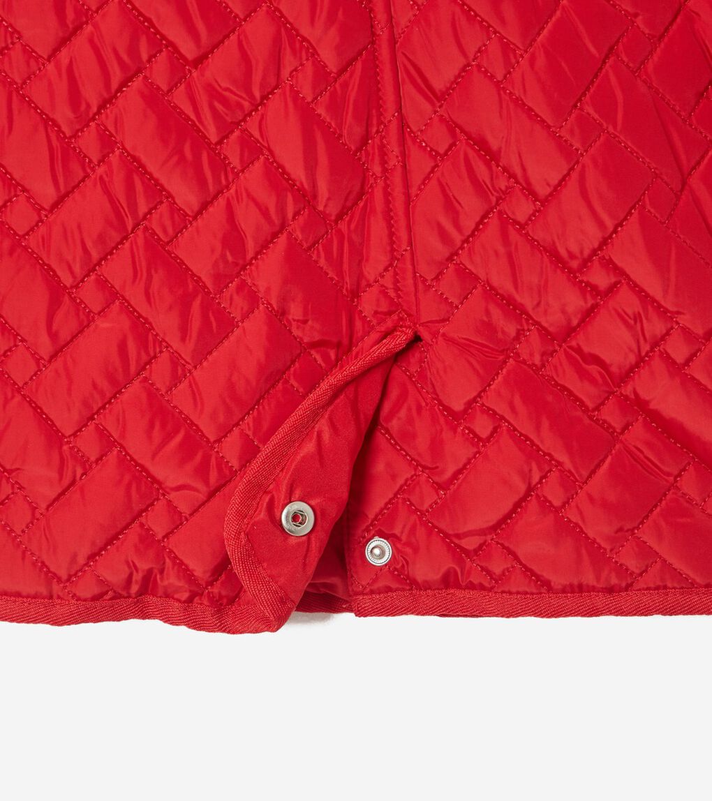 シグネチャ ーキルテッド クラッシックジャケット womens.