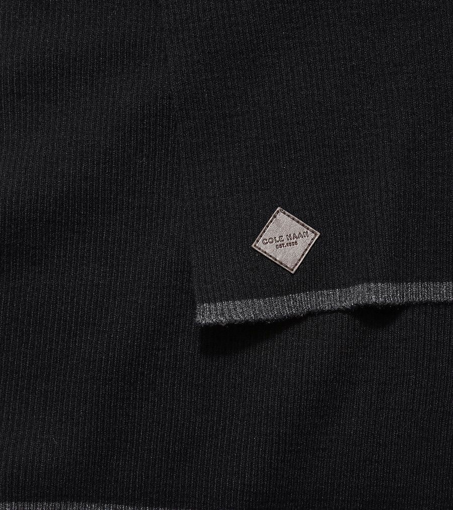 カシミア ブレンド ティップド マフラー mens. 9000 | COLE_HAAN