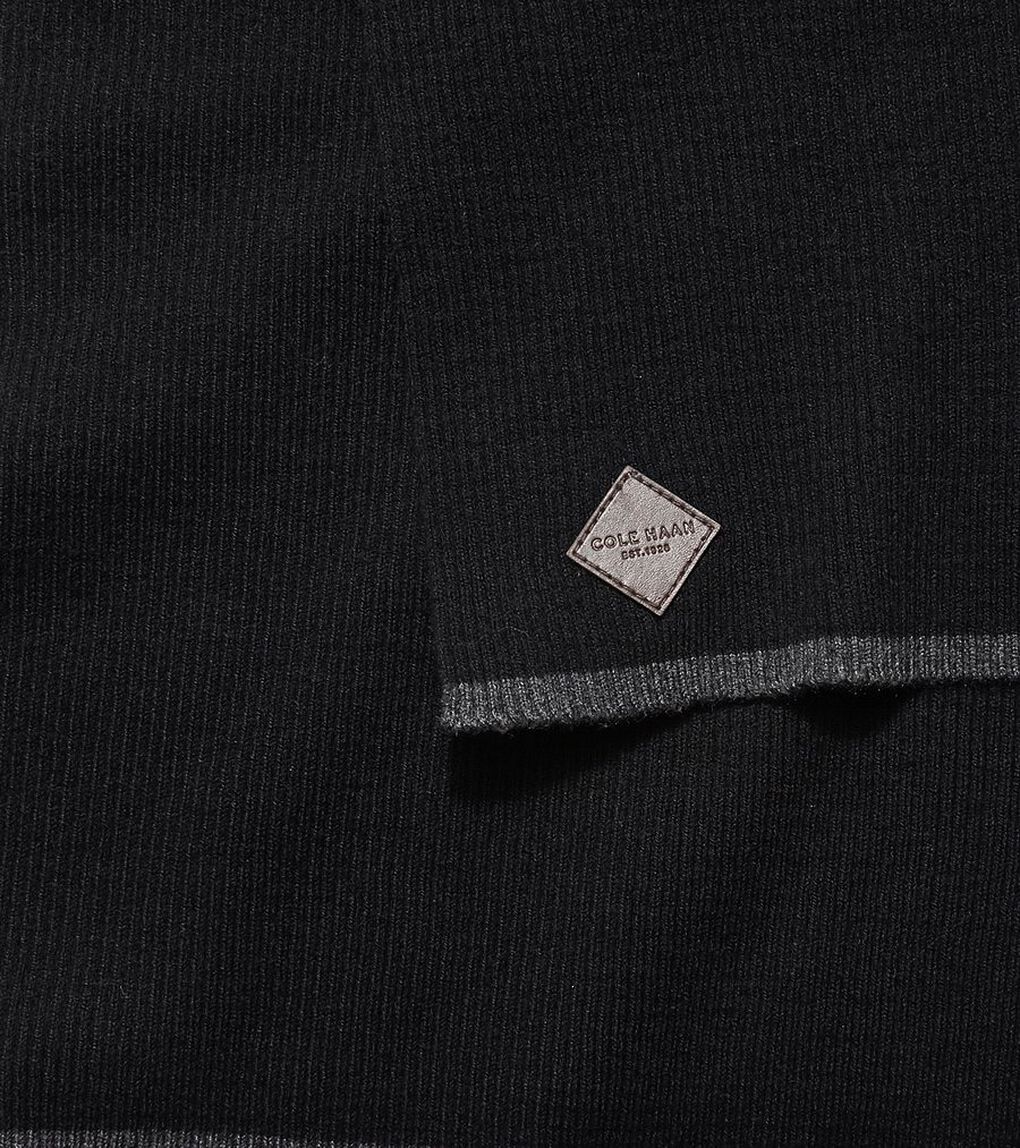 カシミア ブレンド ティップド マフラー mens.