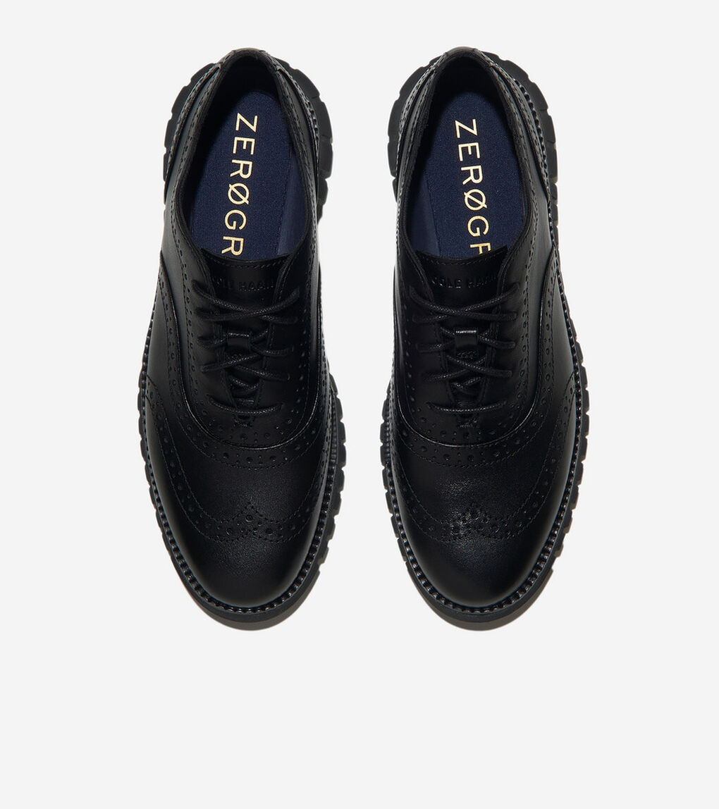 ゼログランド リマスタード ウィングチップ オックスフォード womens
