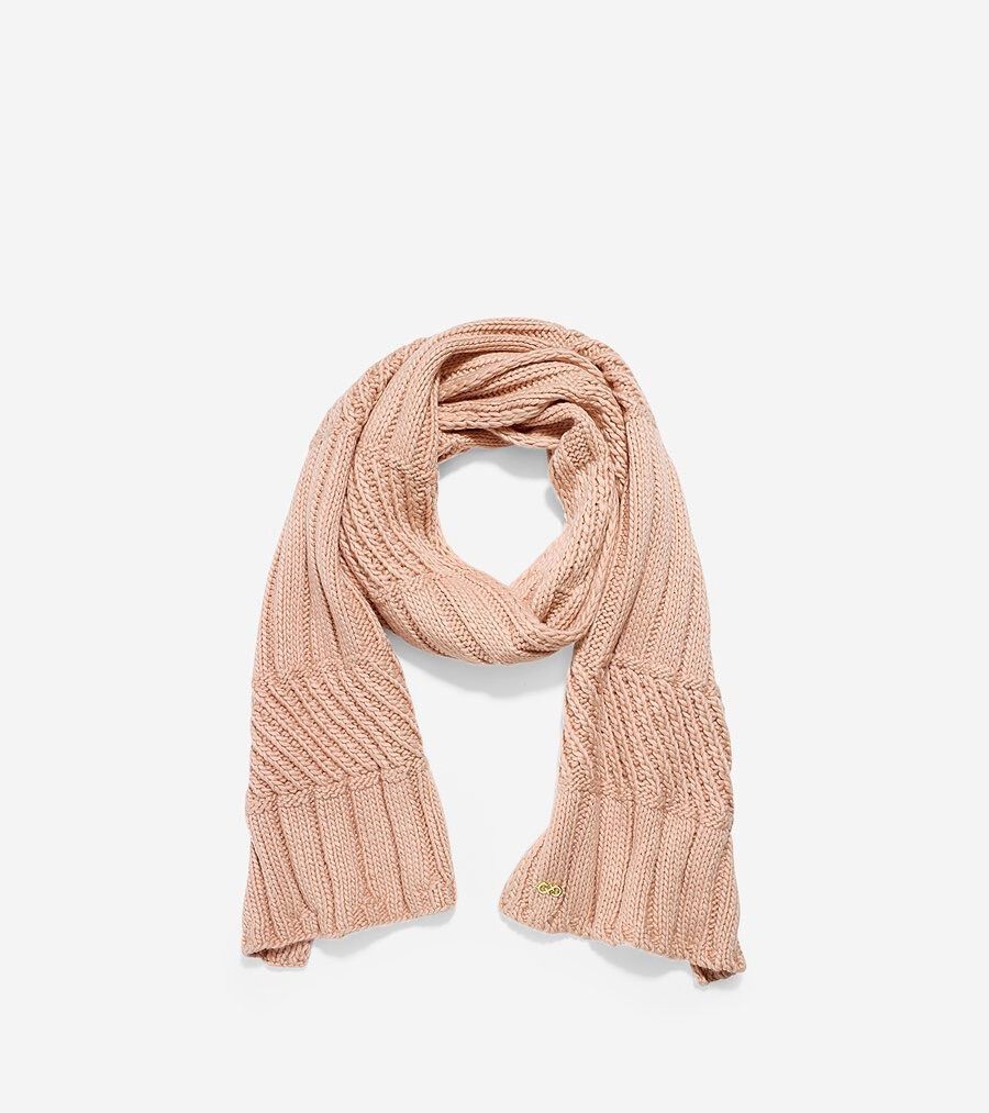 リブ ニット マフラー womens. 3600 | COLE_HAAN