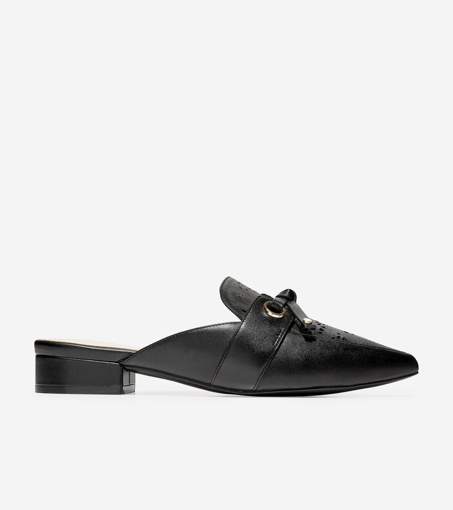 セール☆COLE HAAN アナリース バックル ミュール（ブラック） コール ハーン COLE HAAN フラヤ スライド サンダル womens