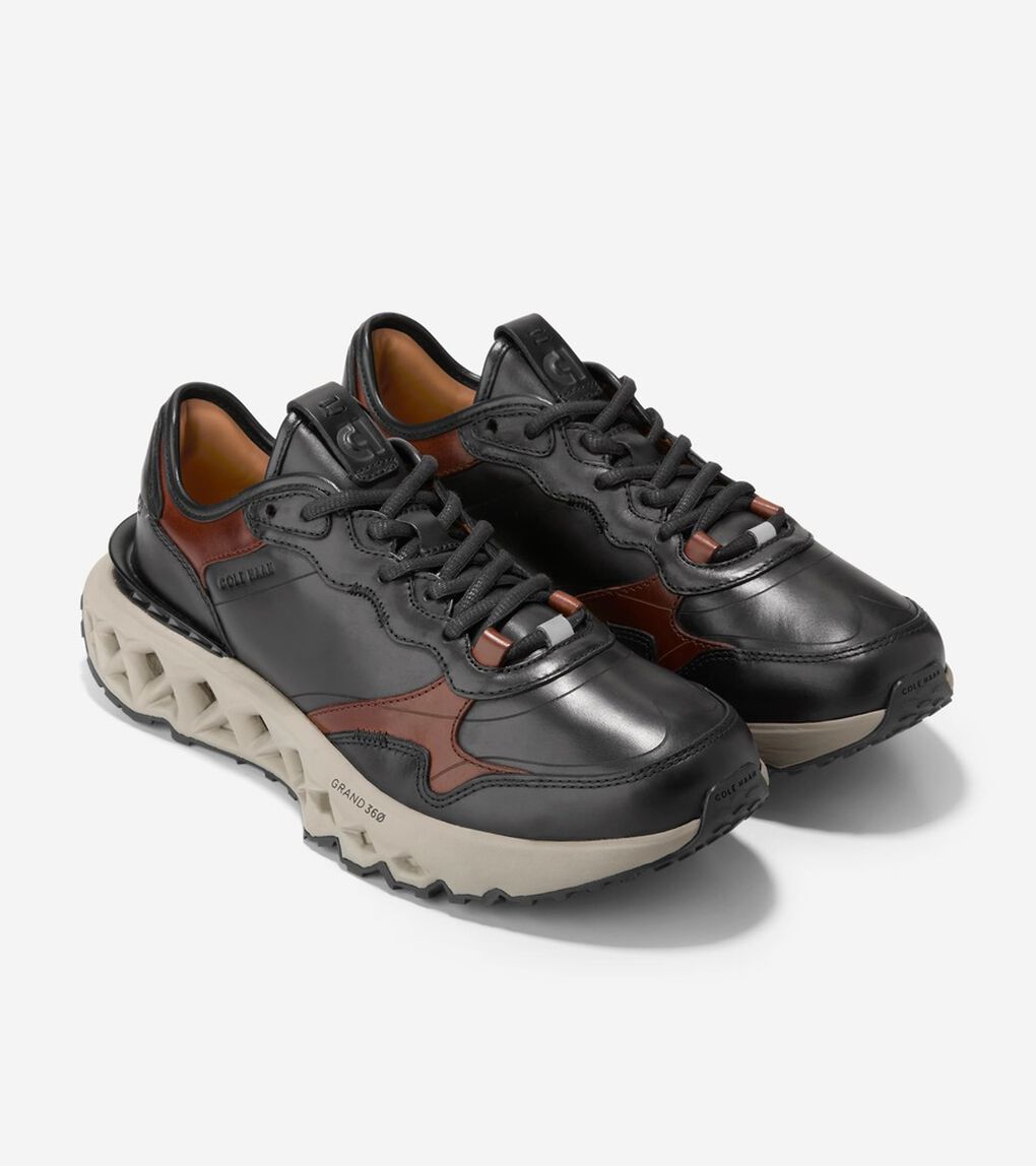 5.ゼログランド ランナーレザー スニーカー mens