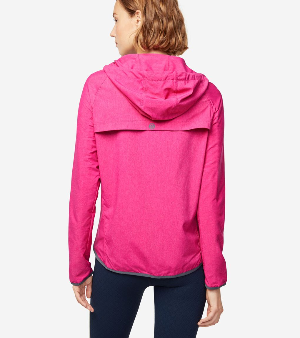 ゼログランド パッカブル ランニング ジャケット womens.