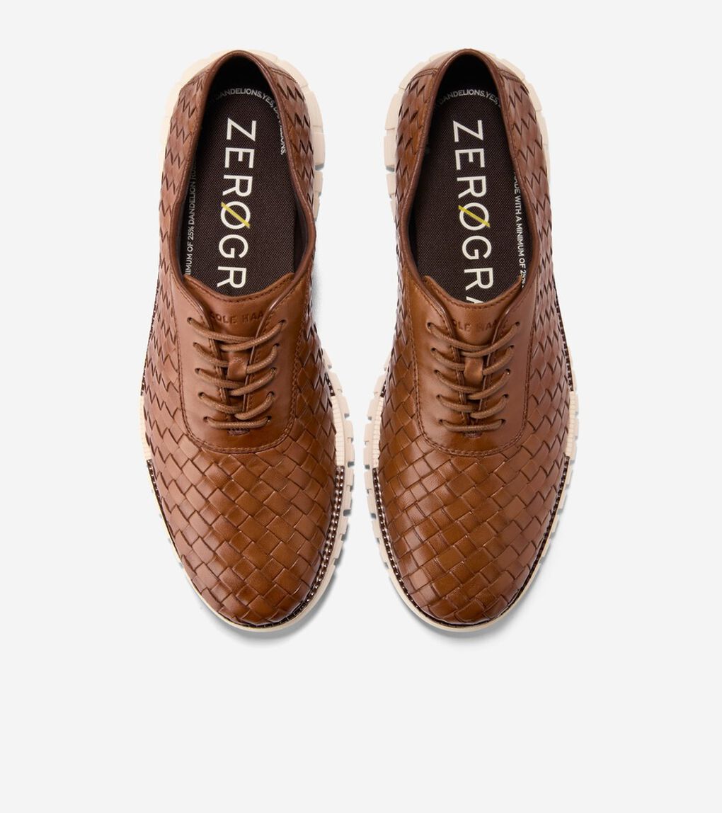 ゼログランド リマスタード ウーヴン オックスフォード mens
