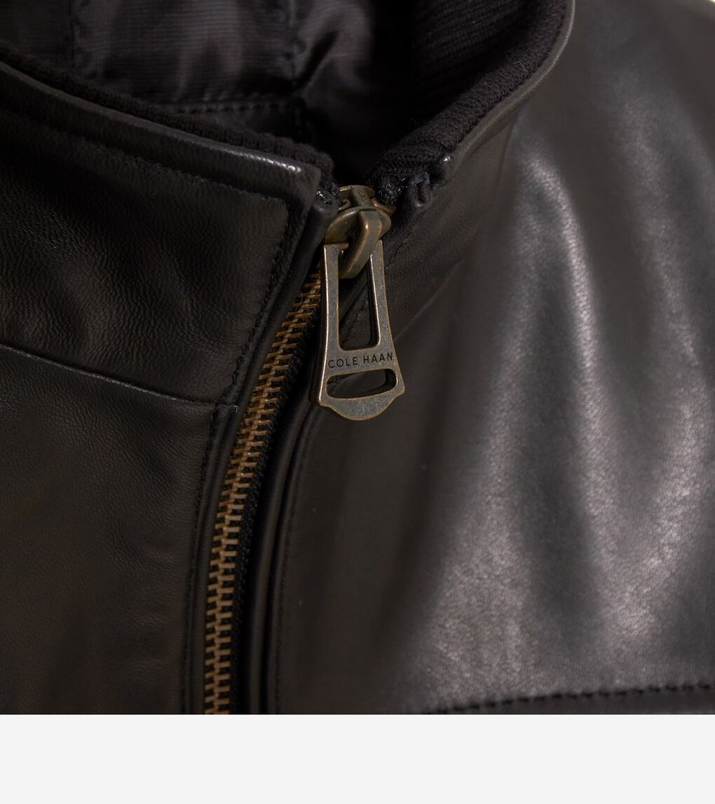 スムーズ ラム レザー ジャケット mens.