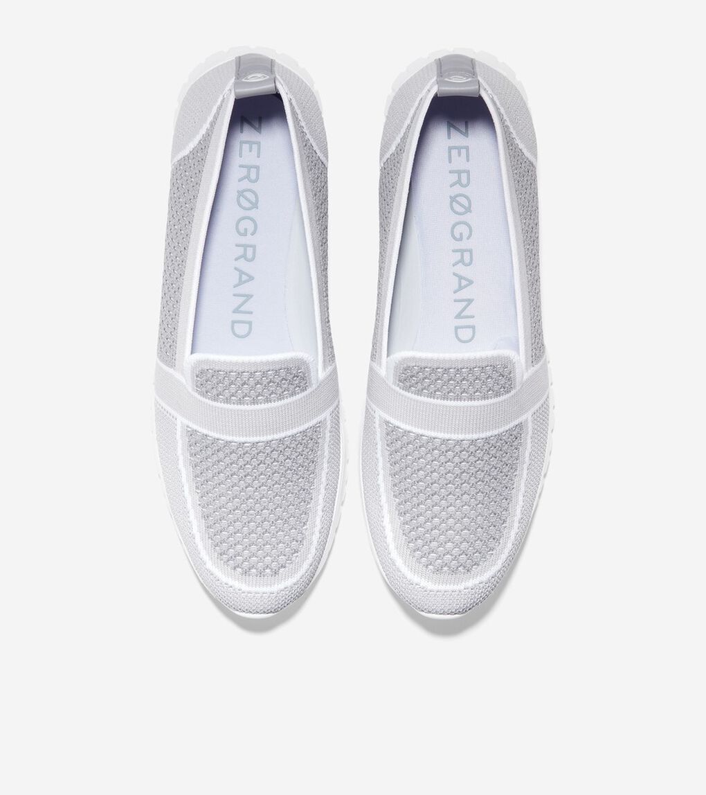 ゼログランド スティッチライト スリッポン ローファー womens.