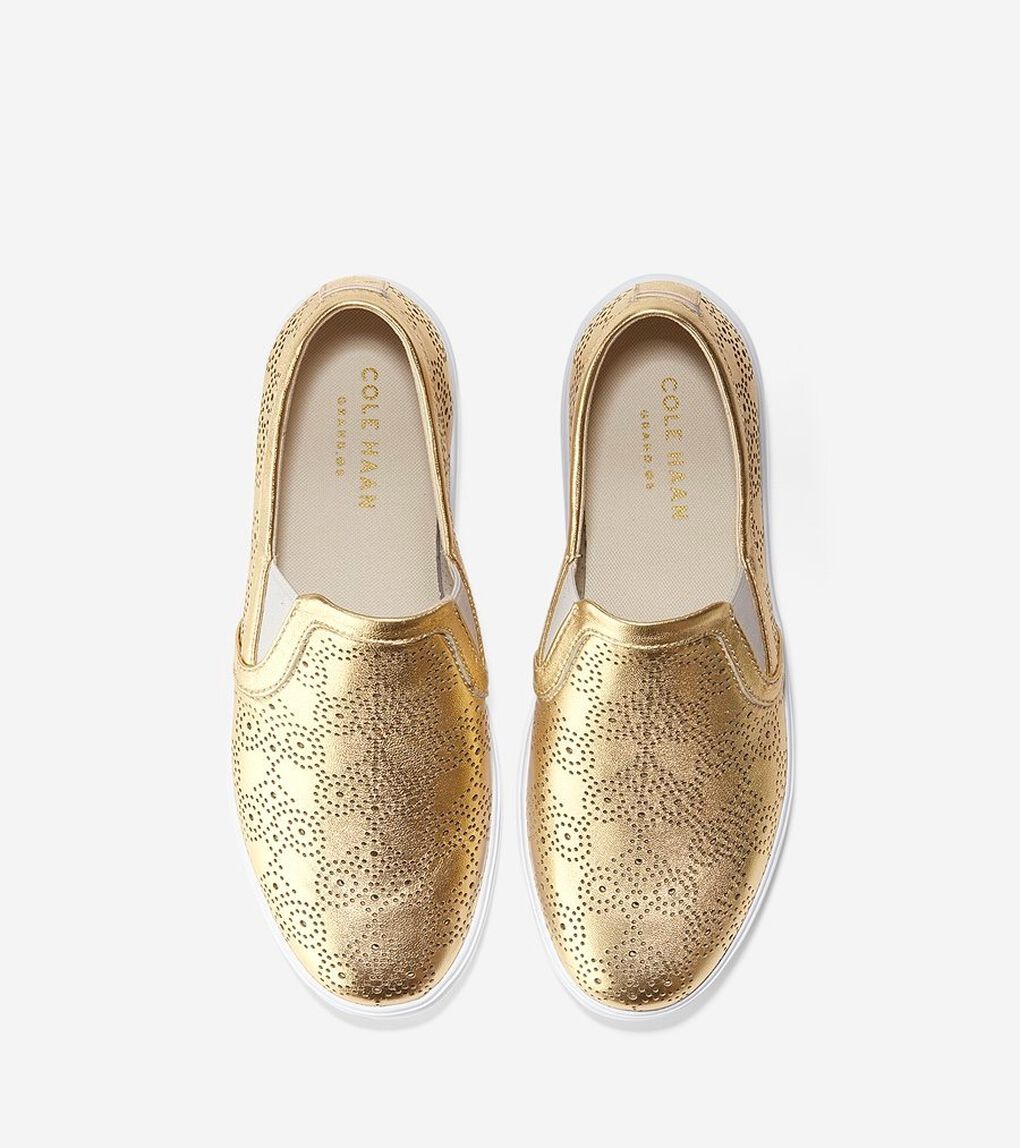 グランド クロスコート スリップオン womens.