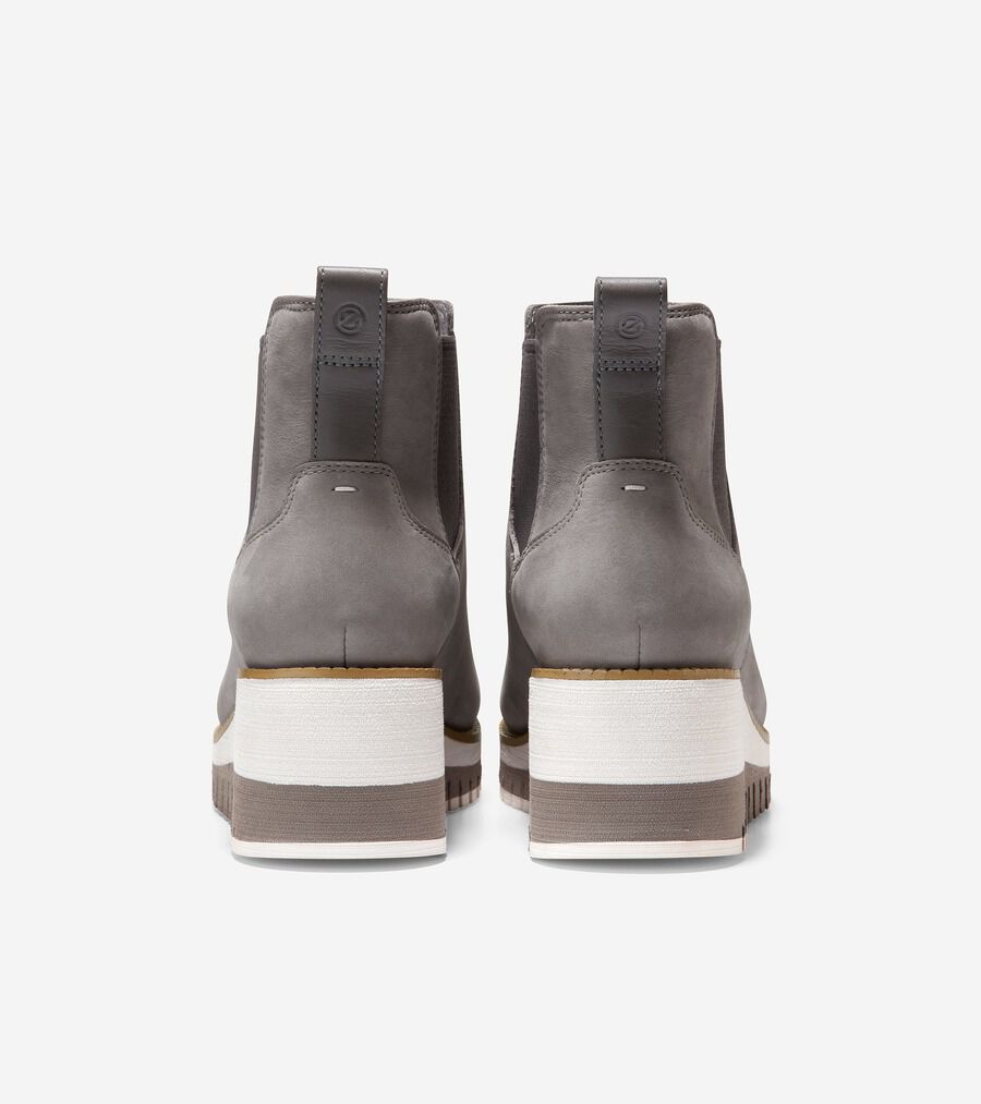 ゼログランド シティ ウェッジ ブーツ womens