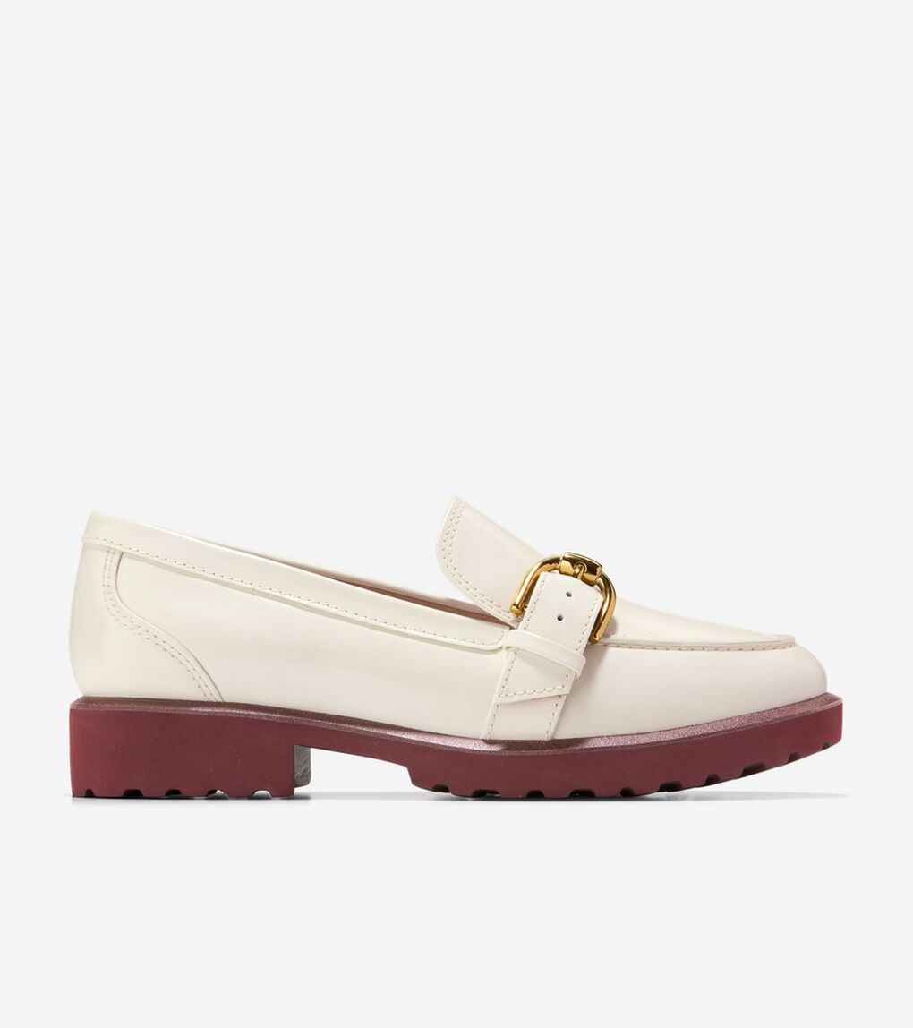 ギアナ バックル ローファー womens.
