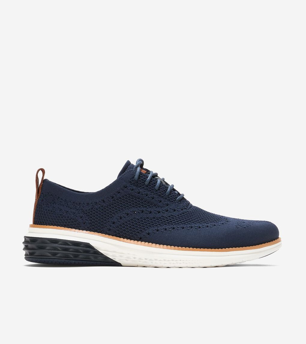 グランド ハリオン スティッチライト ウィングチップ オックスフォード mens.