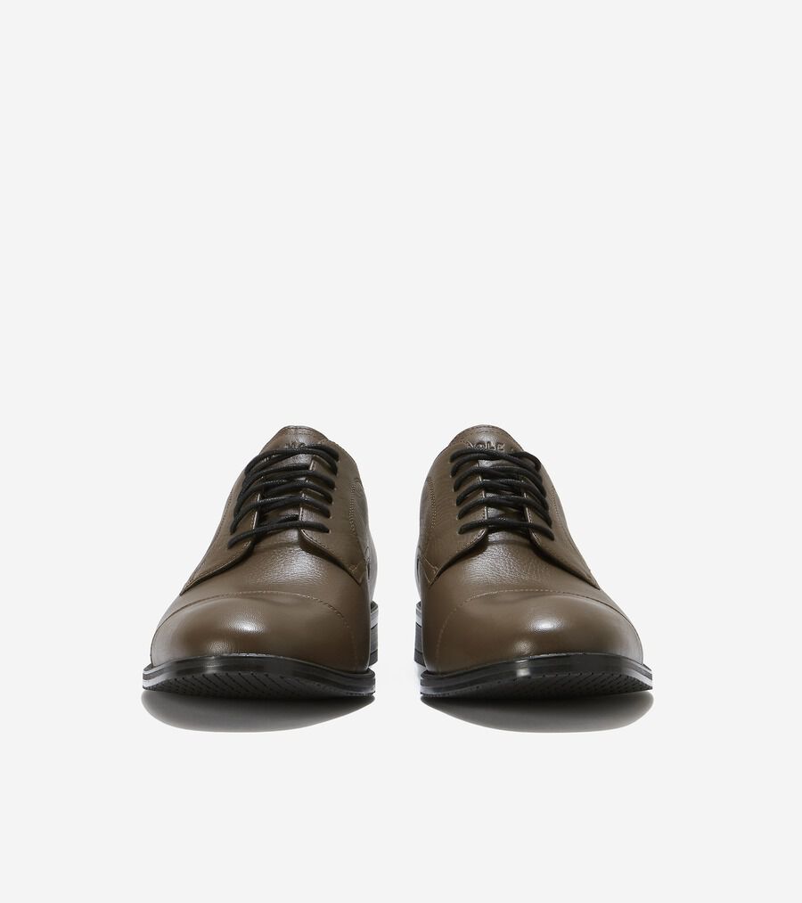 モダンエッセンシャル キャップトゥ オックスフォード mens