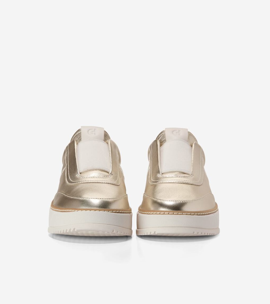グランドプロ マックスフィールド スリッポン スニーカー womens