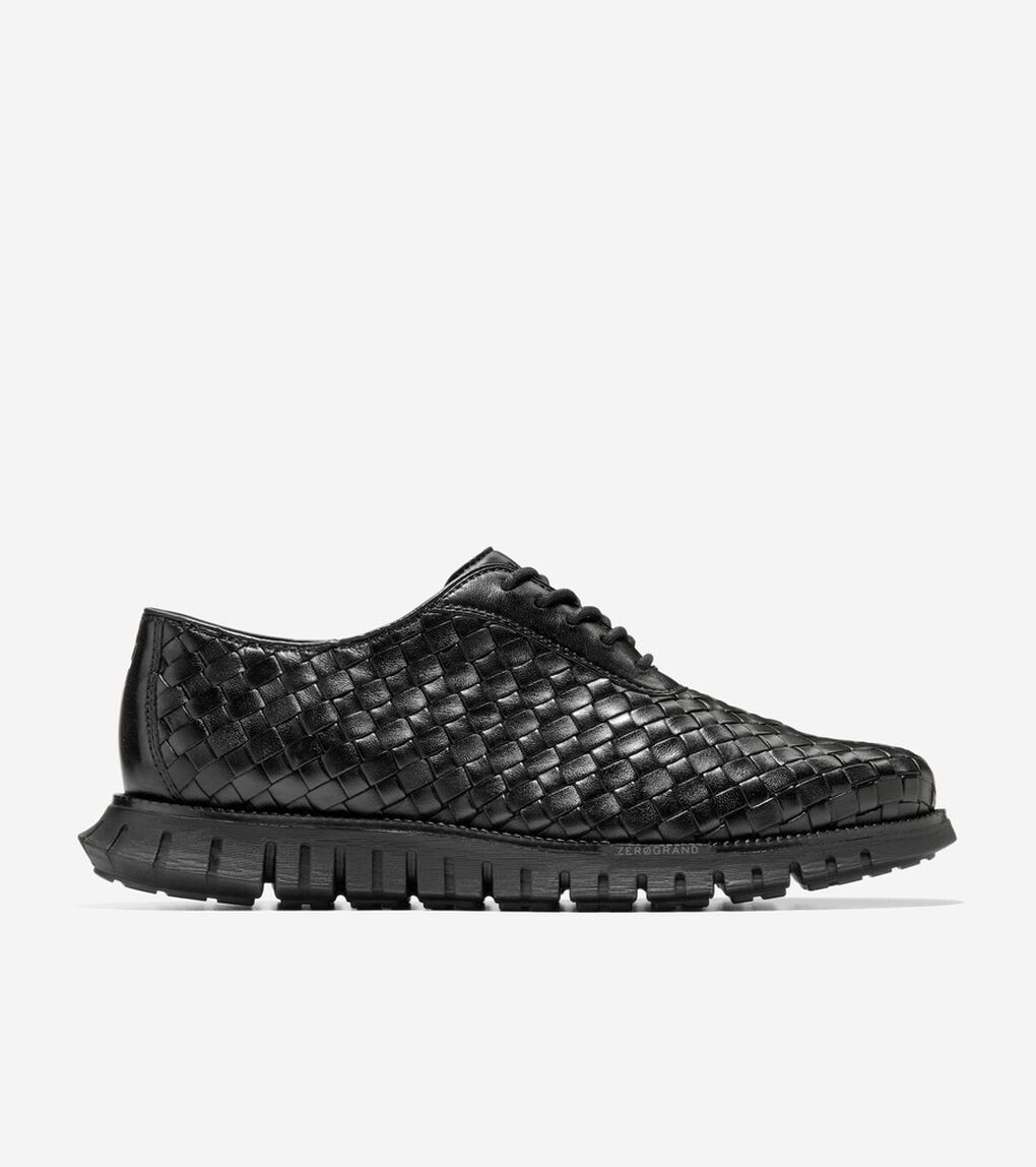 ゼログランド リマスタード ウーヴン オックスフォード mens