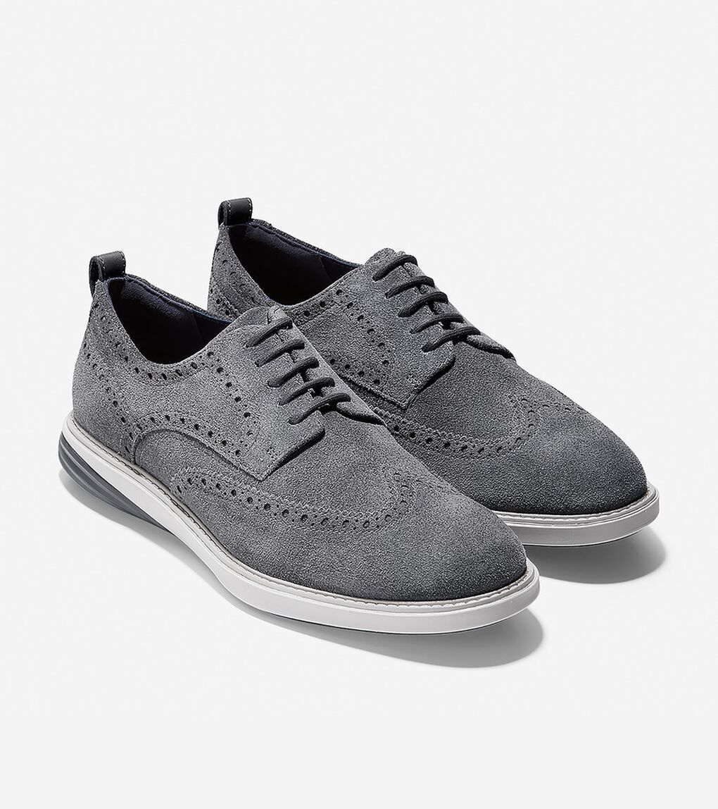 グランドエボリューション ショートウィング オックスフォード mens.